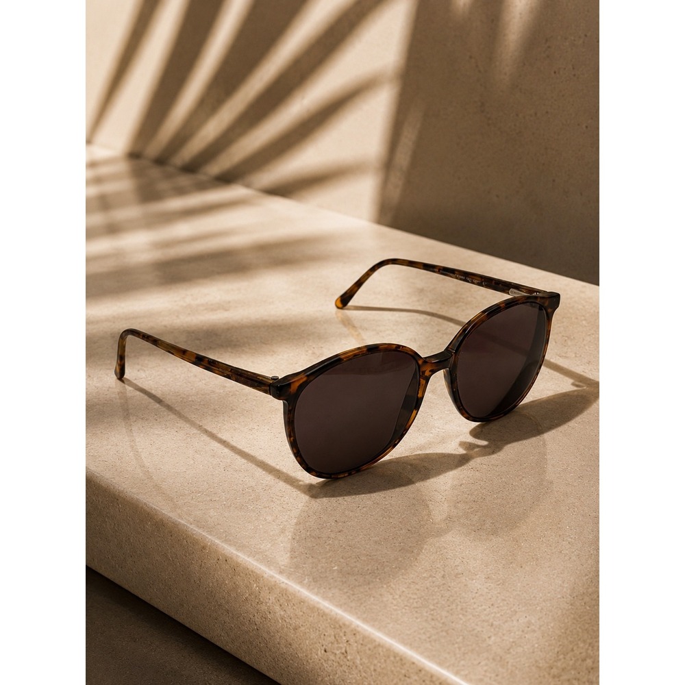 Metropolis‎ By Marcolin 8680 Col 465 Tortoise Brown Oval Sunglasses Vintage 140